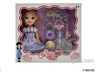 9 inch musical fat boy doll set
