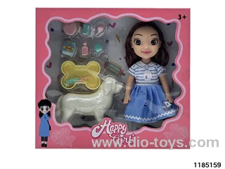 9 inch musical fat boy doll set