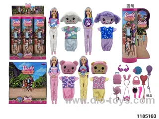 11.5 inch 9 joint Barbie set