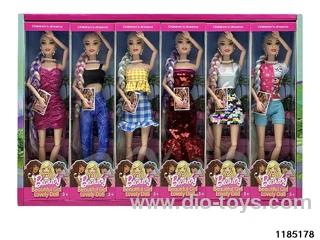 11.5 inch 11 joint Barbie set