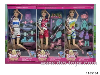 11.5 inch 11 joint Barbie set