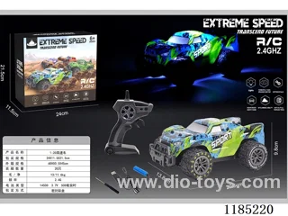 1:20 2.4G rc car with light included battery