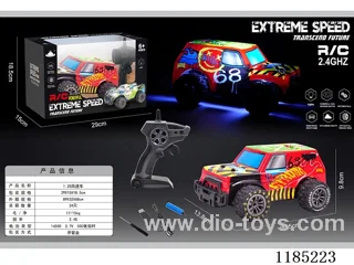 1:20 2.4G rc car with light included battery
