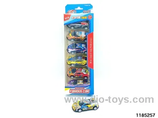 8.5cm Alloy pull back Car 6pcs