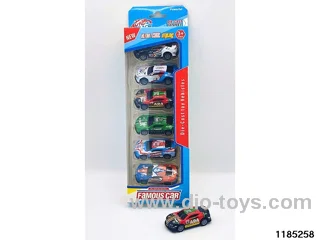7.5cm Alloy pull back Car 6pcs