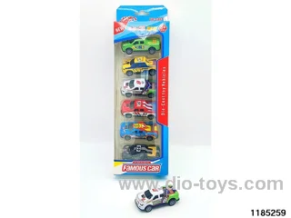 7.5cm Alloy pull back Car 6pcs