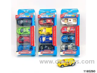 8.5cm Alloy pull back Car 4pcs