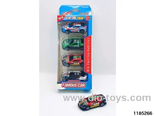 7.5cm Alloy pull back Car 4pcs