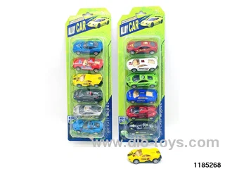 8.5cm Alloy pull back Car 6pcs
