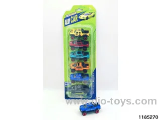 8cm Alloy Sliding Car 6pcs