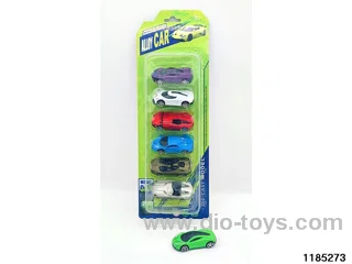 7.5cm Alloy Sliding Car 6pcs