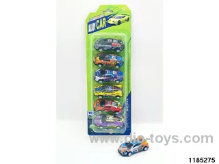 8.5cm Alloy pull back Car 6pcs