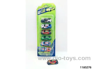 7.5cm Alloy pull back Car 6pcs