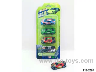 7.5cm Alloy pull back Car 4pcs