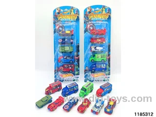 Alloy Slide + Pull back Car