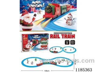 B/O railcar with light/music