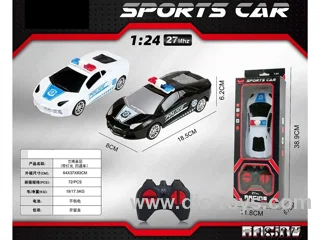 1：24 4ch 27Mhz rc car with light not included battery 2 colors mixed