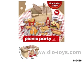 Picnic Basket Burger Set