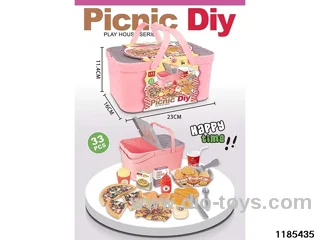Picnic Basket Pizza Set