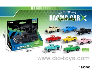 Alloy pull back car