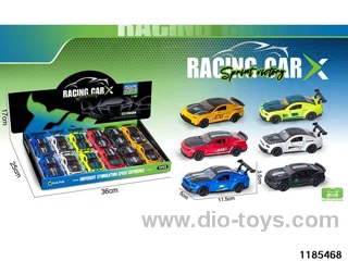 Alloy pull back car