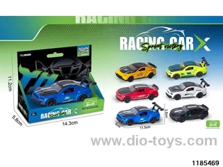 Alloy pull back car