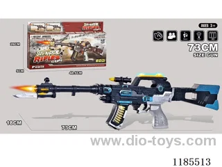 Painted Electric Gun with Lights and Music Submachine Gun Octave
