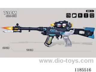 Spray Paint Electric Gun with Lights Music Punch Gun