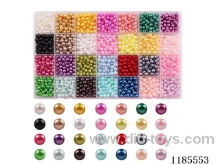 DIY Jewelry Set(6cm pearl + thread (28 compartments))