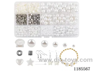 DIY Jewelry Set(4/6/8/10% pearl + spacer beads + colorful beads + earhook wire (15gr))