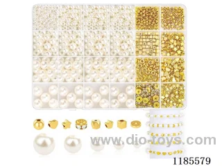 DIY Jewelry Set(4/6/8/10/12 ct pearls + spacer beads + wire (24gr))
