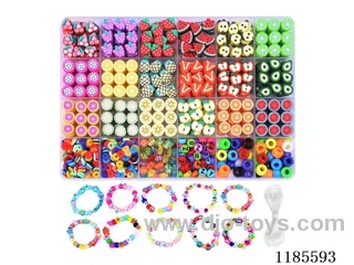 DIY Jewelry Set(Soft ceramic + thread (24 compartments))
