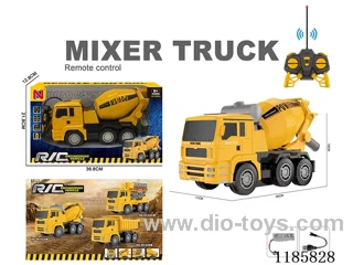 40Mhz6ch rc engineering vehicles with light included battery