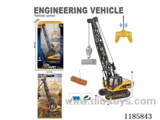 49Mhz12ch rc engineering vehicles W L/M included battery