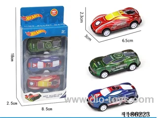 3PCS pull back tin car (Avengers)