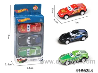 3PCS pull back tin car (Cars)