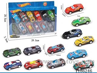 6PCS pull back tin Cars + 6PCS free wheel tin Avengers
