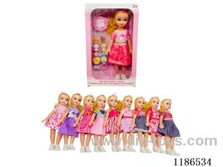14 inch Empty body doll with IC multicolor mixing