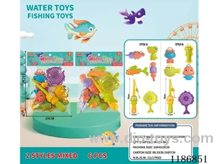 6PCS fishing toys
