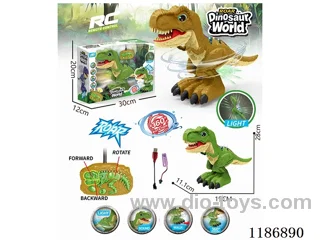 2ch RC Dinosaur Includes Battery