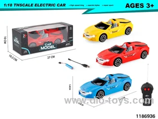 1:18 2ch RC car with light