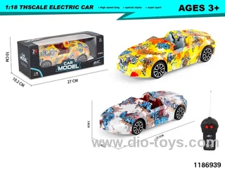 1:18 2ch RC car with light