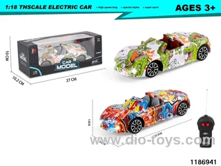 1:18 2ch RC car with light