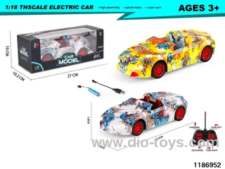 1:18 4ch RC car with light