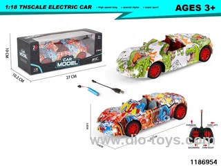 1:18 4ch RC car with light
