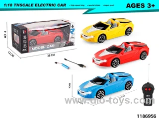 1:18 2ch RC car with light