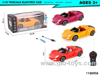1:18 2ch RC car with light