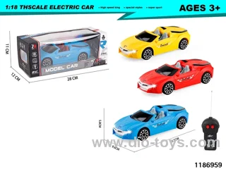 1:18 2ch RC car with light