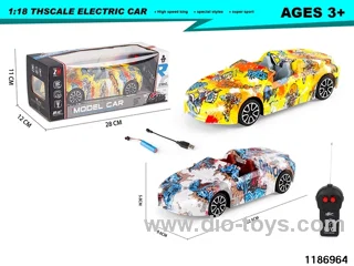 1:18 2ch RC car with light