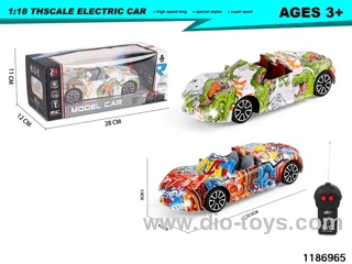 1:18 2ch RC car with light